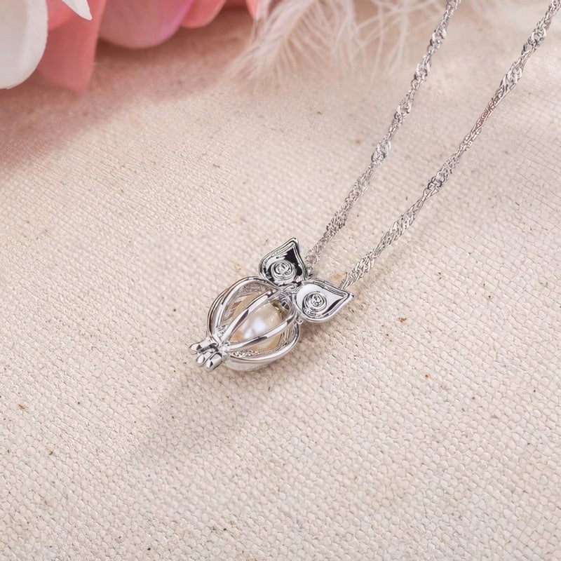 Pöllö riipus kaulakoru