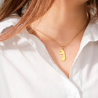 Pariskuntien kaulakorut kultainen nuottiriipus