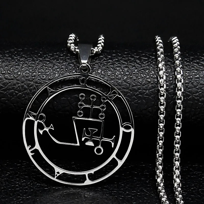 Saatanallinen kaulakoru demonihenki dantalion