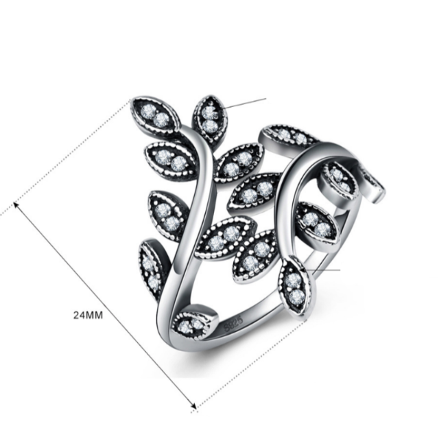 Naisten Elämänpuu-sormus