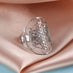 Arkkienkeli Metatronin sormus hopea