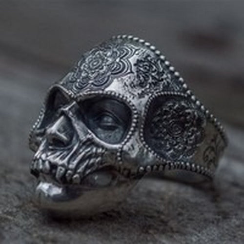 Miesten Skull-sormus