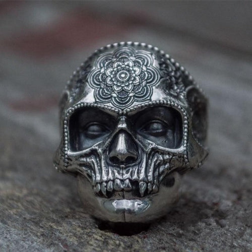 Miesten Skull-sormus
