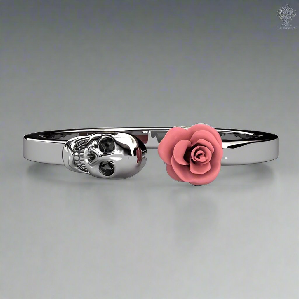 Naisten pääkallorengas