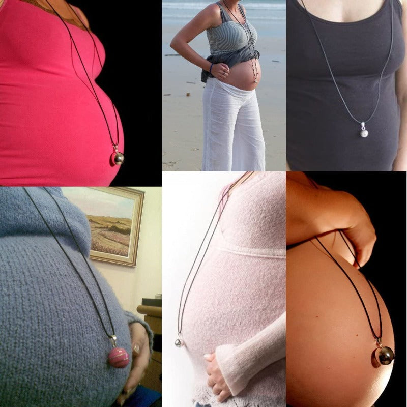Raskauspallo Kaulakoru Raskaana Olevalle Naiselle riipuksella