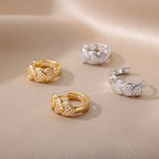 Sydänkorvakorut Kulta - Hopea