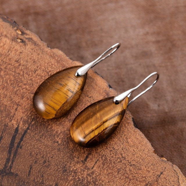 Tiikerinsilmä naisten korvakorut