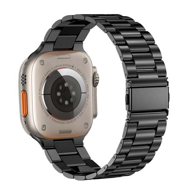Apple Watch -ranneke ruostumattomasta teräksestä, musta