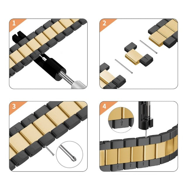 Apple Watch -rannekoru metallista