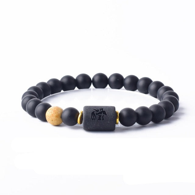 Horoskooppi-rannekoru 12 Tähtikuviota Mies Nainen Astrologia 