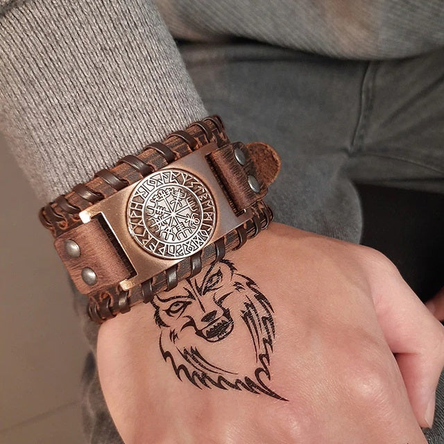 Viikinkirannekoru Vegvisir