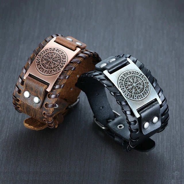 Viikinki Vegvisir -rannekoru 