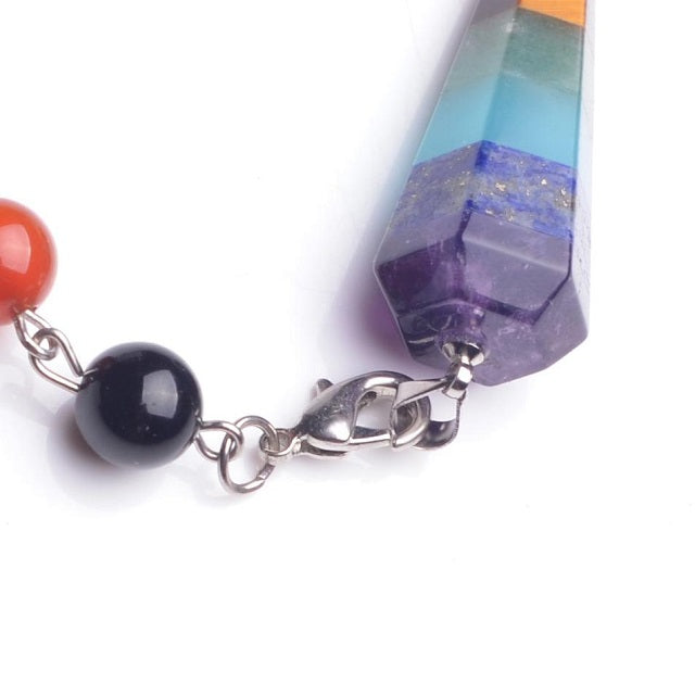 7 chakran kaulakoru aidoista kivistä