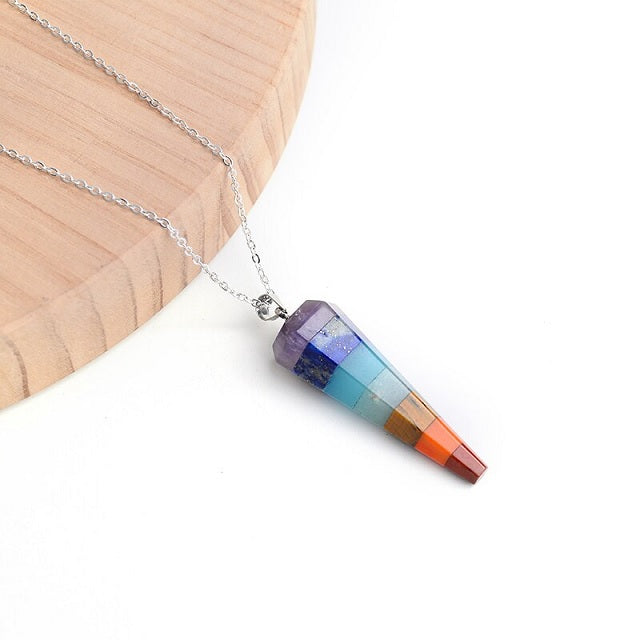 7 chakran kaulakoru aidoista kivistä