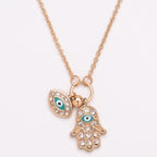 Arabialainen kaulakoru Fatman käsi kulta