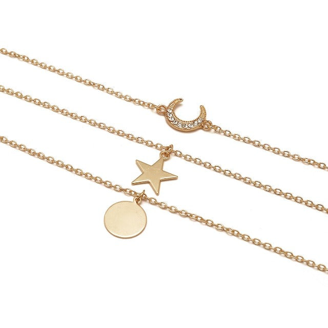 Boheemi tyylikäs kaulakoru