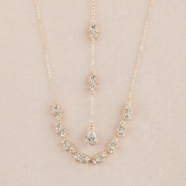 Kultainen hääselkäkaulakoru