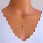 Kaulakoru Kultainen Lootuksen Hehku