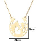 Hevosenkenkäriipus Hopeinen Onnenkalu