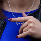 Islamilainen kaulakoru naisille muslimi arabialainen hopea