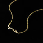 Islamilainen kaulakoru naisille muslimi arabialainen kulta