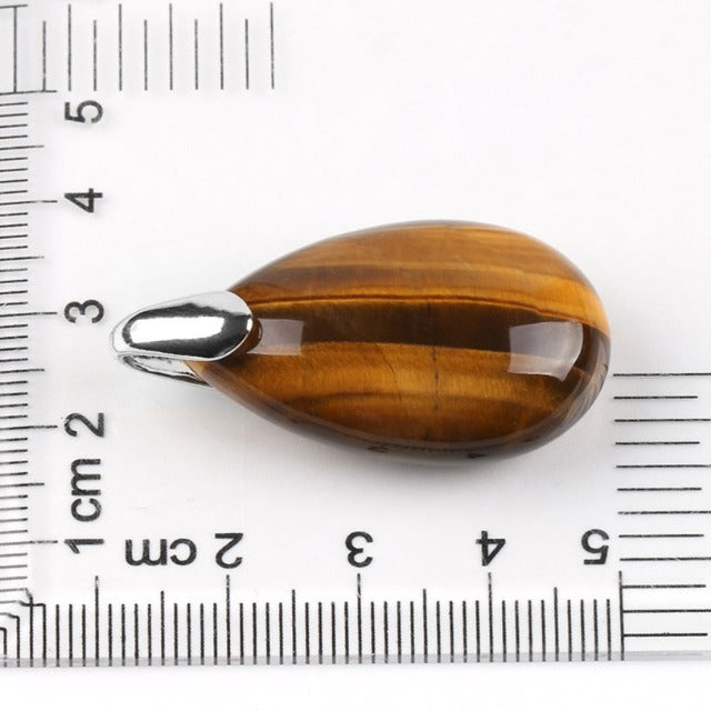 Tiikerinsilmä-riipus kaulakoruun miehille ja naisille