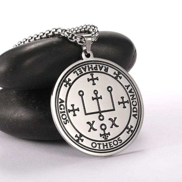 Kaulakoru enkeliriipuksella hopea