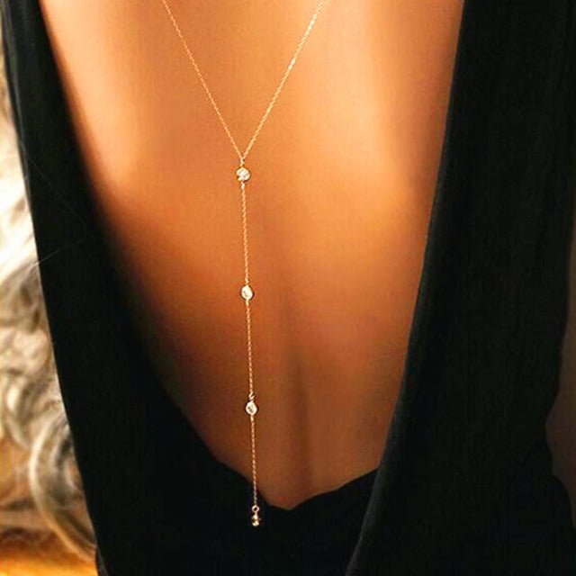 Naisten selkäriipuskaulakoru