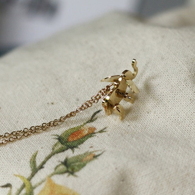 Elefantti-riipus kaulakoru