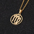 Horoskooppimerkki kaulakoru - 12 Constellations riipus