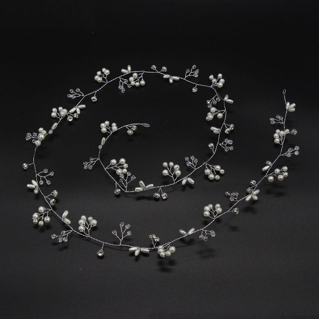 Häähiuskoriste naisille hopea