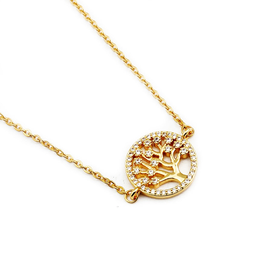 Elämänpuu-ranneketju kulta